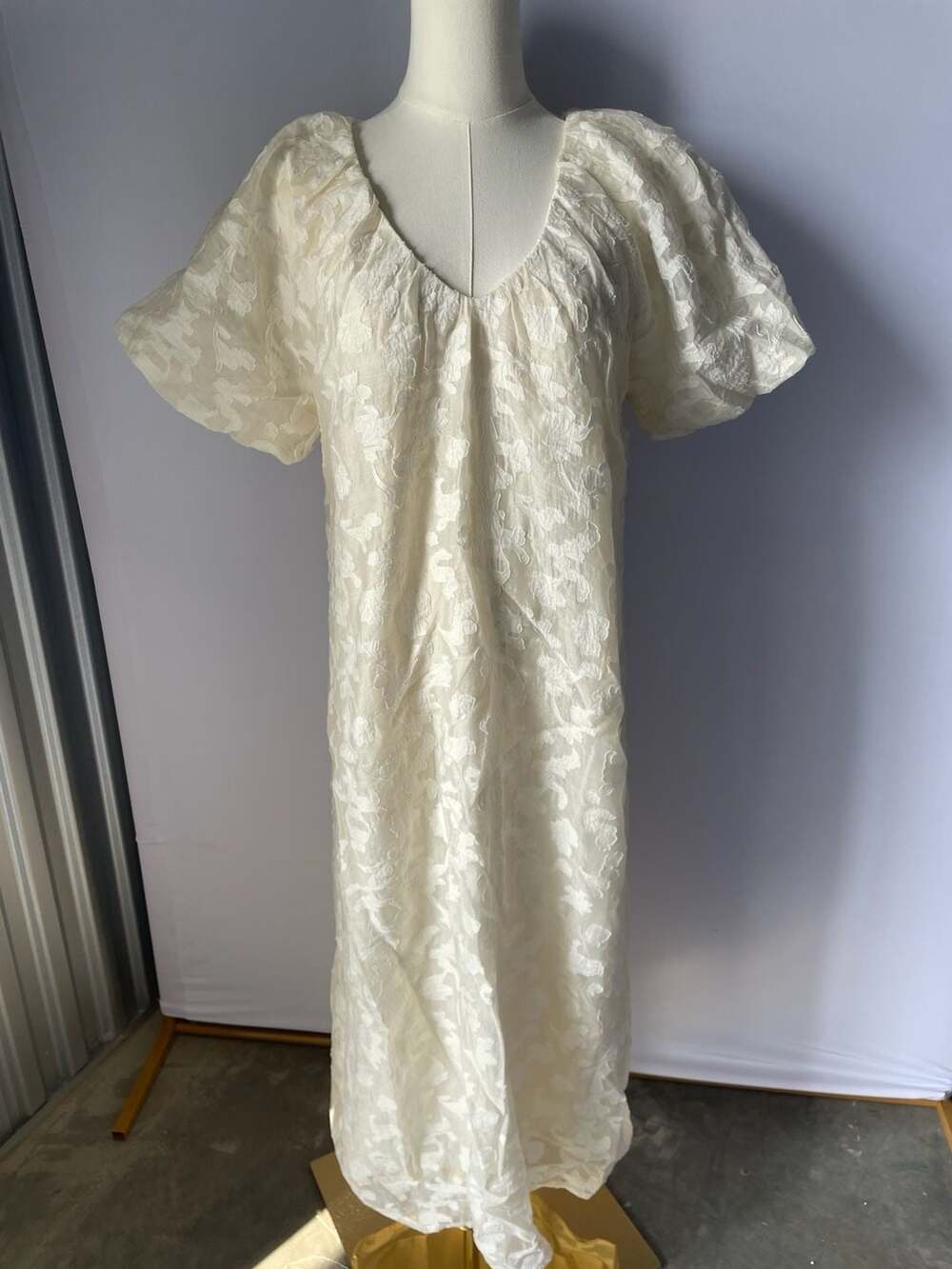 Loramendi Floral Jacquard Dress
